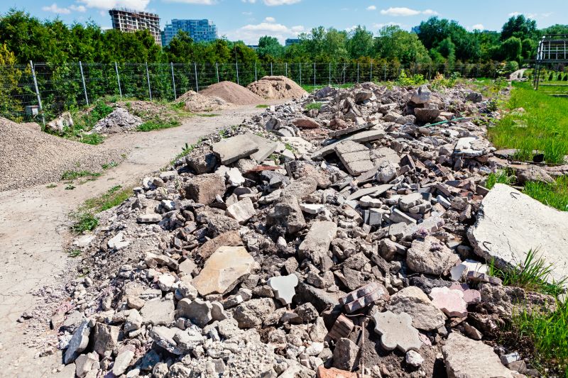 Demolition Site Aftermath