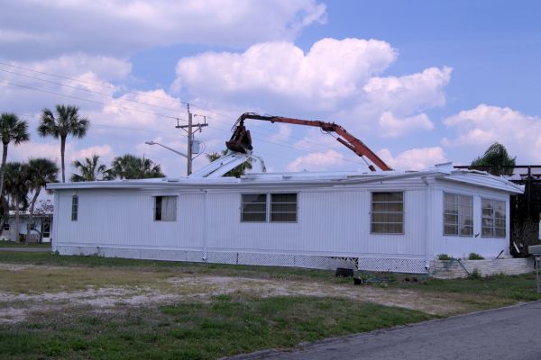 Mobile Home Demolition in Covington