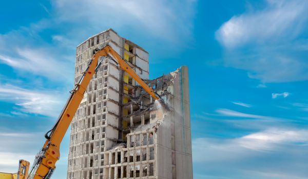 Commercial Building Removal in Covington